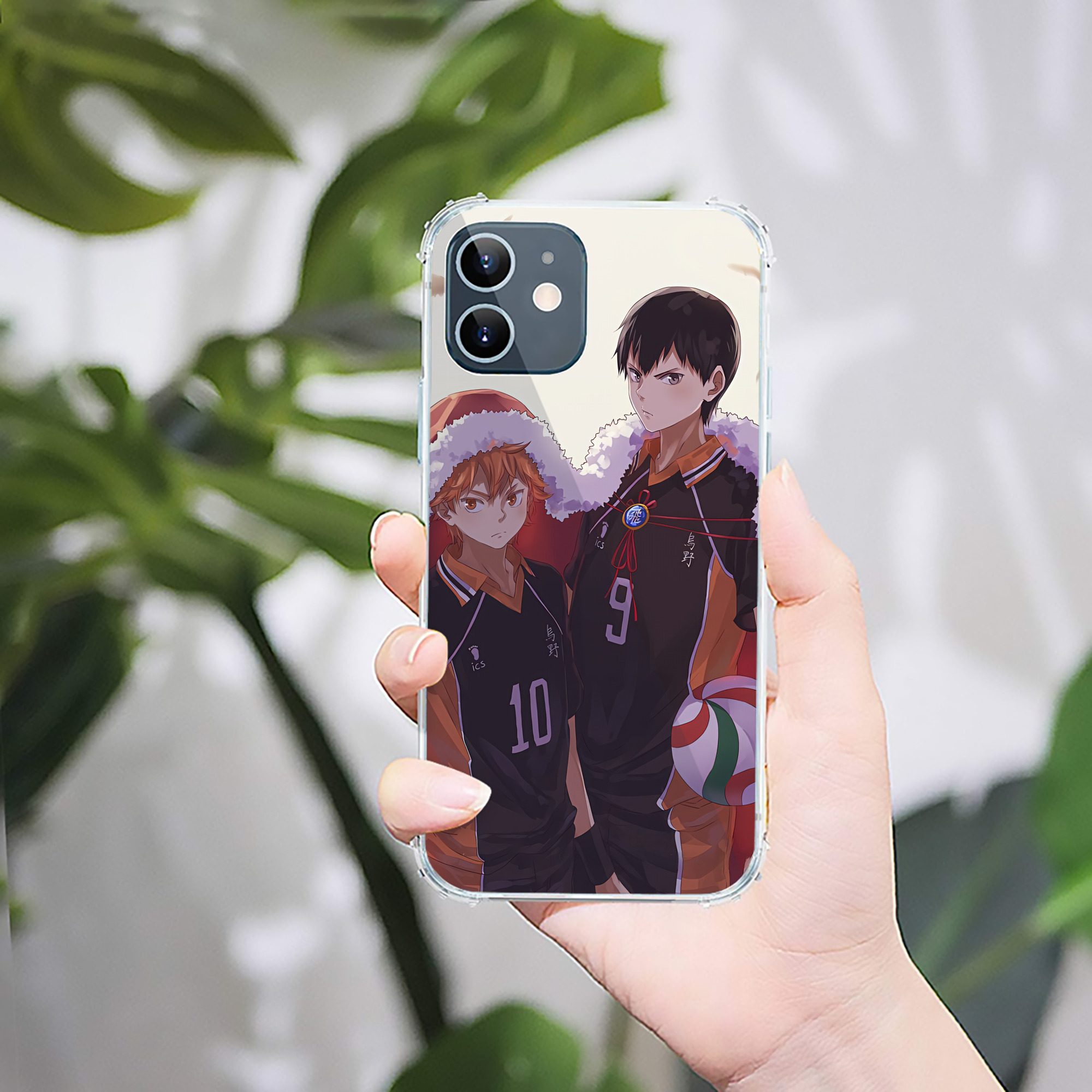 （画像用） ハイキュー!! Haikyu!! 【iPhone 12シリーズ対応】透明スマホケース（クリアソフトケース）